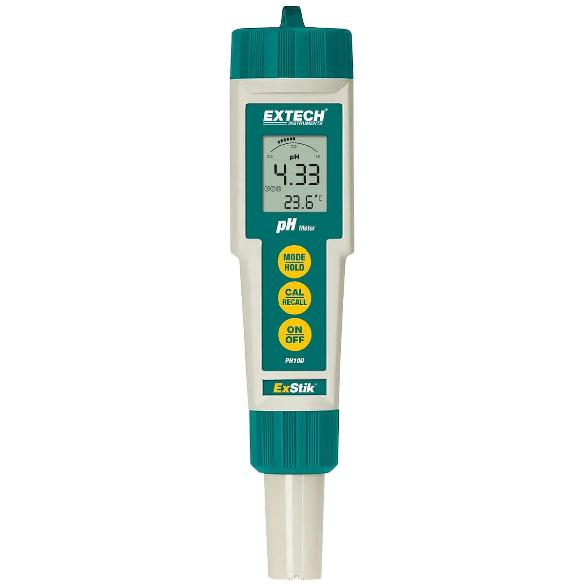 PH100 Elettrodo, Kit Misuratore pH Impermeabile ExStik II