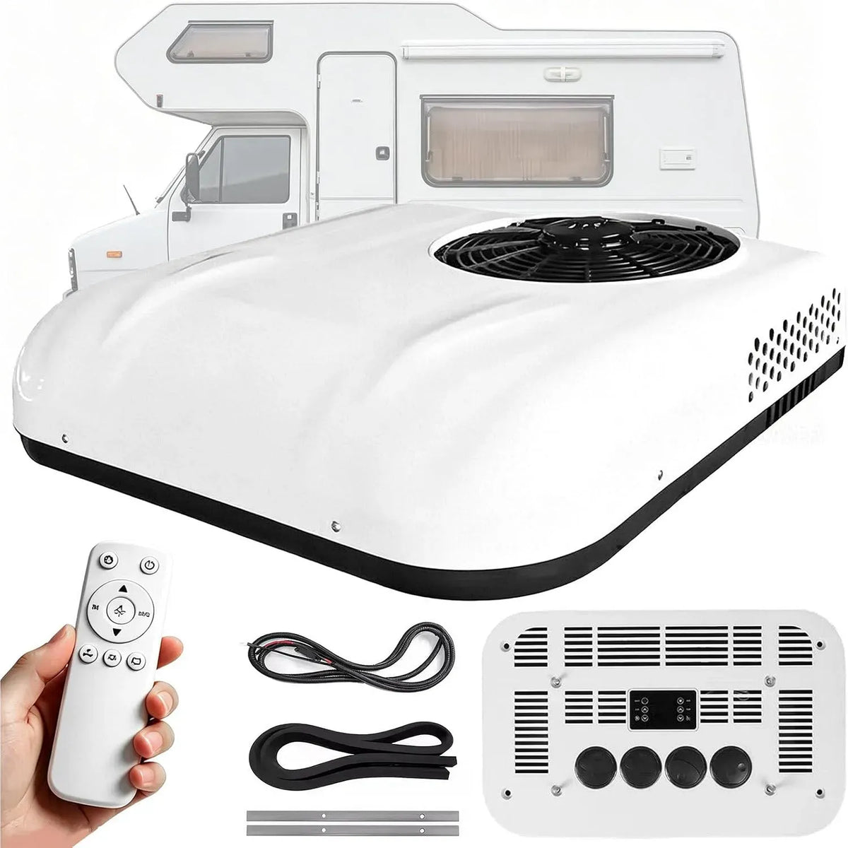 Condizionatore, 12 V, 50 dB, Inverter, Ultra-Silenzioso 50 Db, compressore Inverter