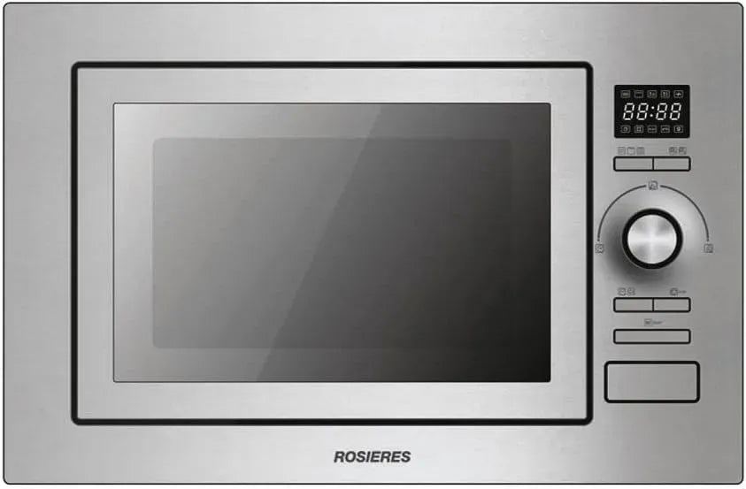 Forno a microonde, 28 L, 900 W, Rosieres L 900 RMG28/1IN, da incasso, acciaio inox