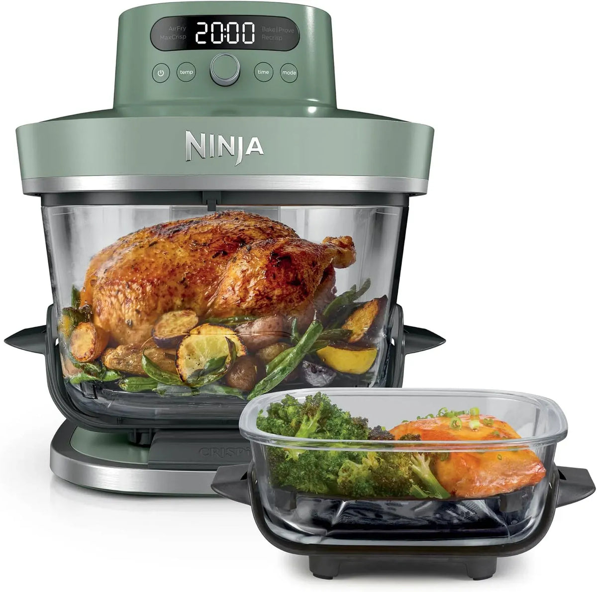 Ninja AS090EUGN Friggitrice ad aria, verde, CRISPi PRO XL