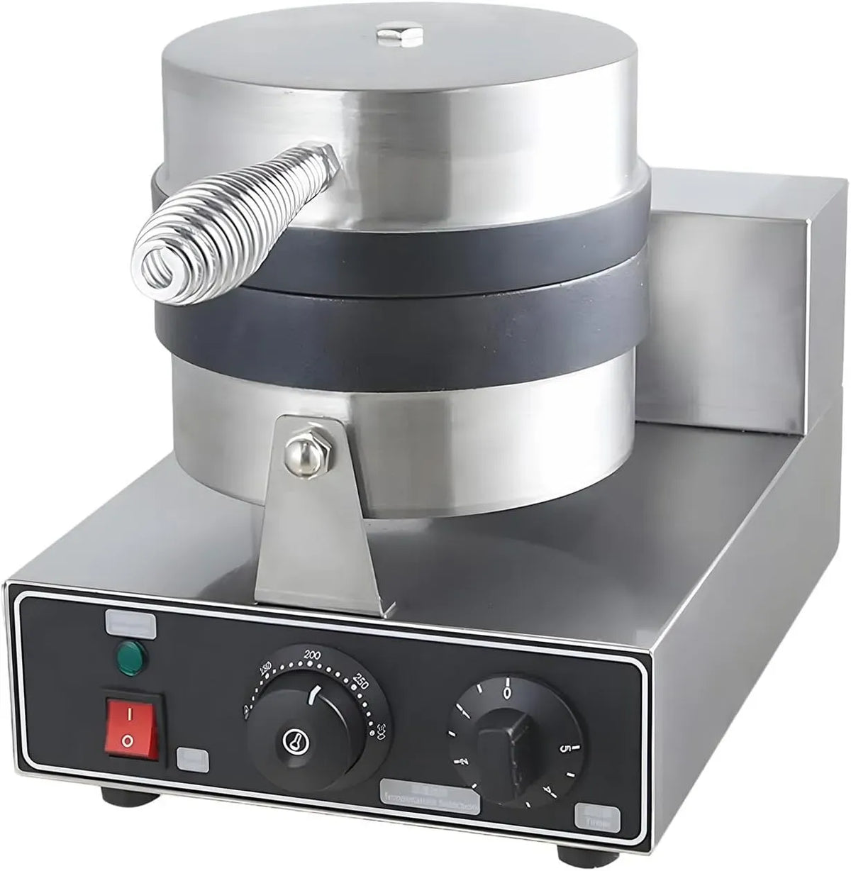 Macchina per Hamburger, Piastra, 1300 W, 50 a 300 °C, professionale, rivestimento antiaderente, per Waffle Elettrica