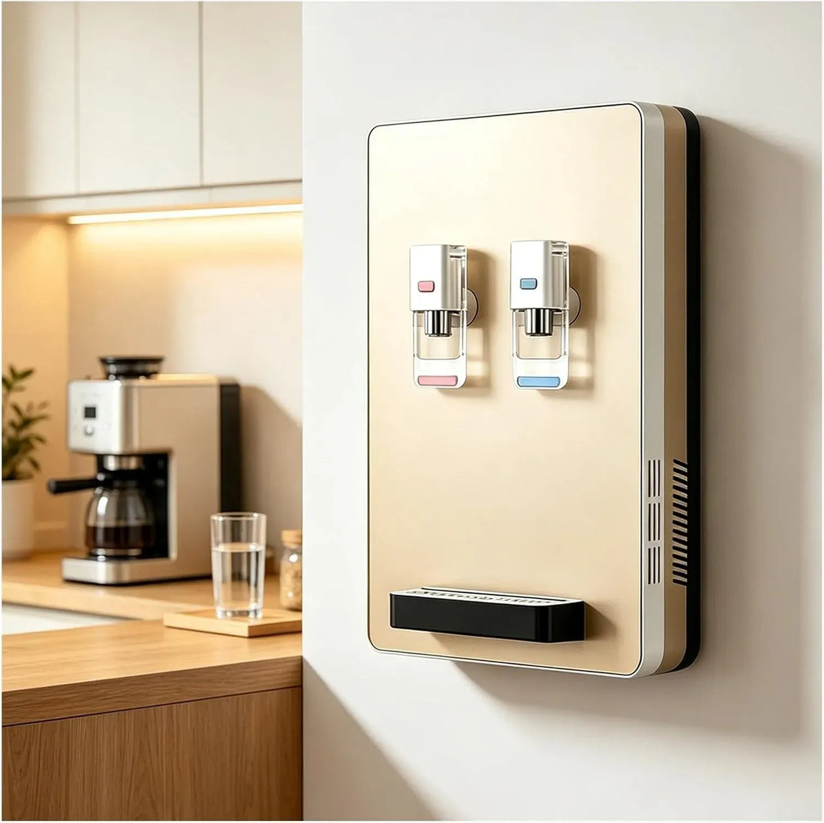 Dispenser, erogatore di acqua calda, 2 zone di temperatura, per Cucine