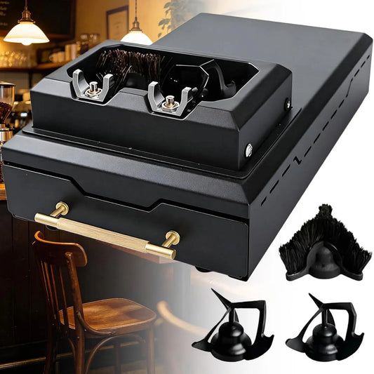 Macchina per espresso, acciaio inox, macchina da caffè espresso, Pulitore Portafiltro in Acciaio Inox Macchina Espresso Elettrica