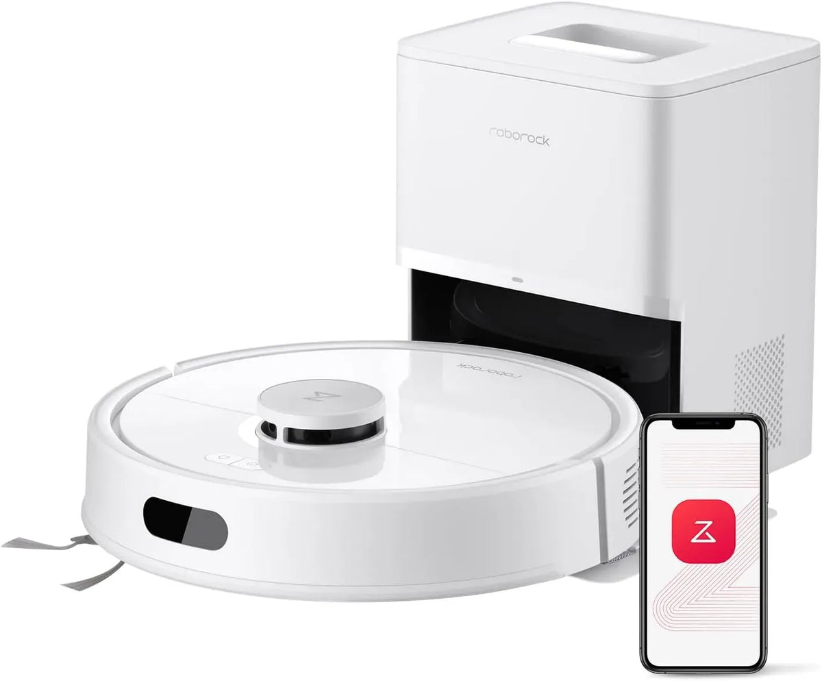 Robot aspirapolvere, aspirapolvere robot, Stazione, roborock Q7 L5+ Robot Aspirapolvere con Stazione Svuotamento Automatico