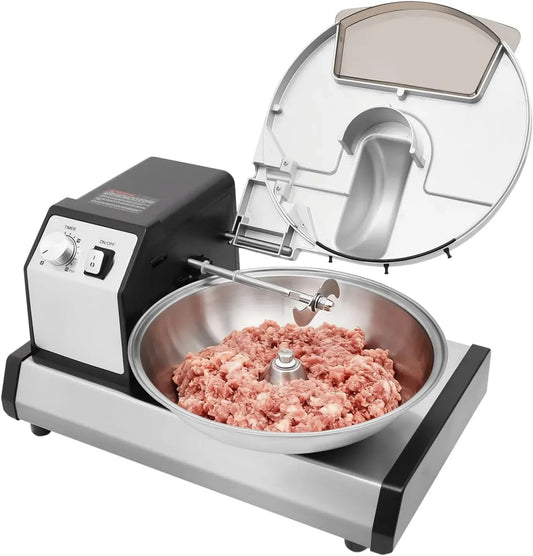 Robot da cucina, 5 L, 250 W, professionale, acciaio inox, argento, 1500 giri/min, spina UE per ristoranti hotpot, 45,4 kg/h