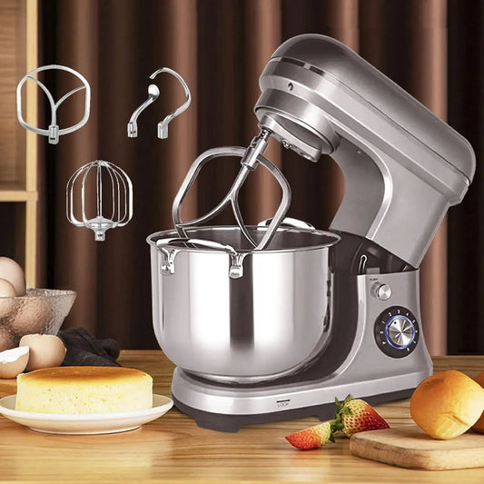 A 8 Impastatrice Elettrica Velocità, 2000W Impastatrice Planetaria In Acciaio Inox, 11L Impastatrice Planetaria Professionale + Gancio
