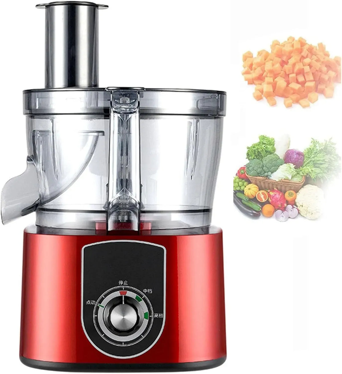 Robot da cucina, professionale, macchina da cucina, macchina per tagliare, Tritatutto elettrico per verdure