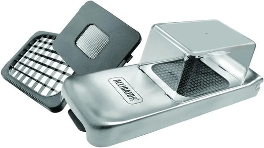 Chopper acero inox, 3x3, 6x6, 12x12, acciaio inox