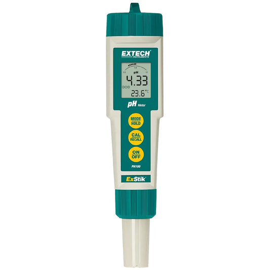 PH100 Elettrodo, Kit Misuratore pH Impermeabile ExStik II