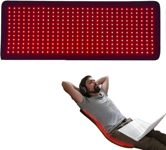 tappetino, rosso, per il corpo, Terapia della luce rossa per il corpo