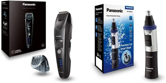 Panasonic Er-Sb40 Er-Gn300K503 Regolabarba, 3.8 x 3.4 x 16.4 Cm, nero, per Naso