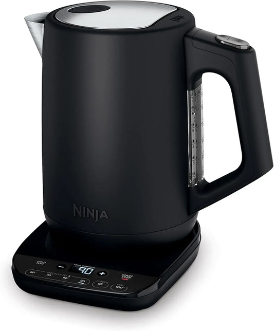 Ninja KT200EU Bollitore elettrico, 1,7 L, bollitore per bevande, Bollitore Elettrico con Temperatura di Precisione