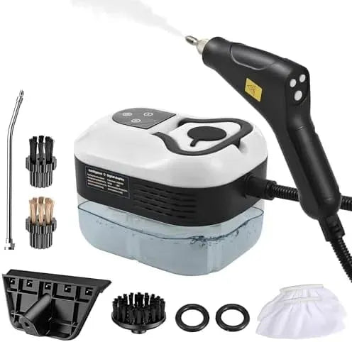 Pulitore a vapore, 1500 W, portatile, macchina per pulizia a vapore, Nuovo Controllo della Maniglia Migliorato