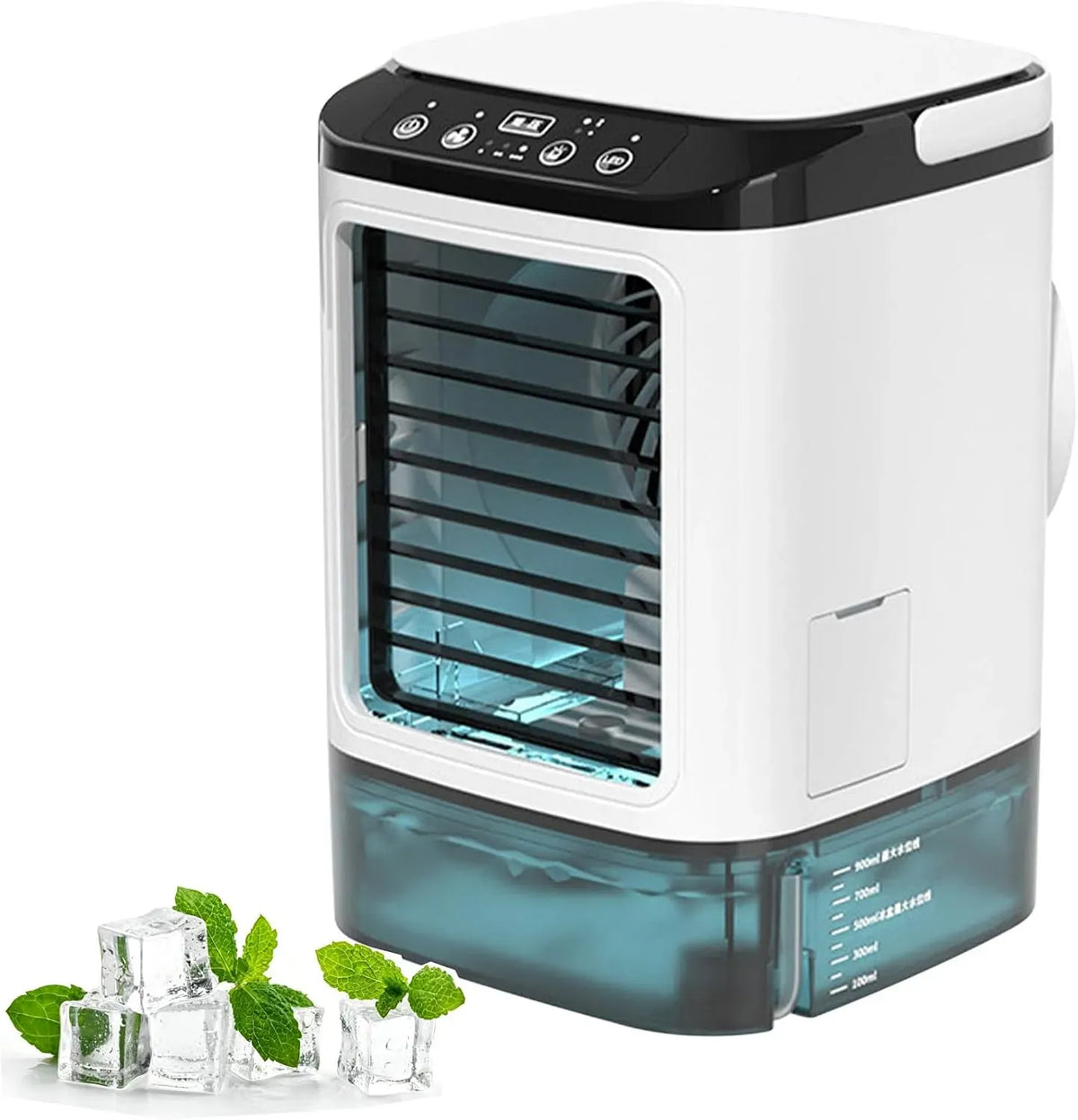 Condizionatore, 0,9 L, portatile, ampio serbatoio