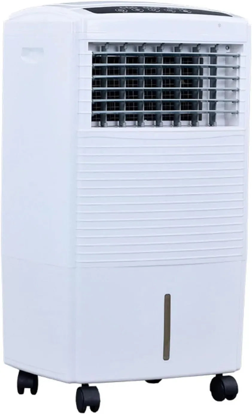 Ventola, 15 L, portatile, timer, oscillazione, ampio serbatoio, per Garage