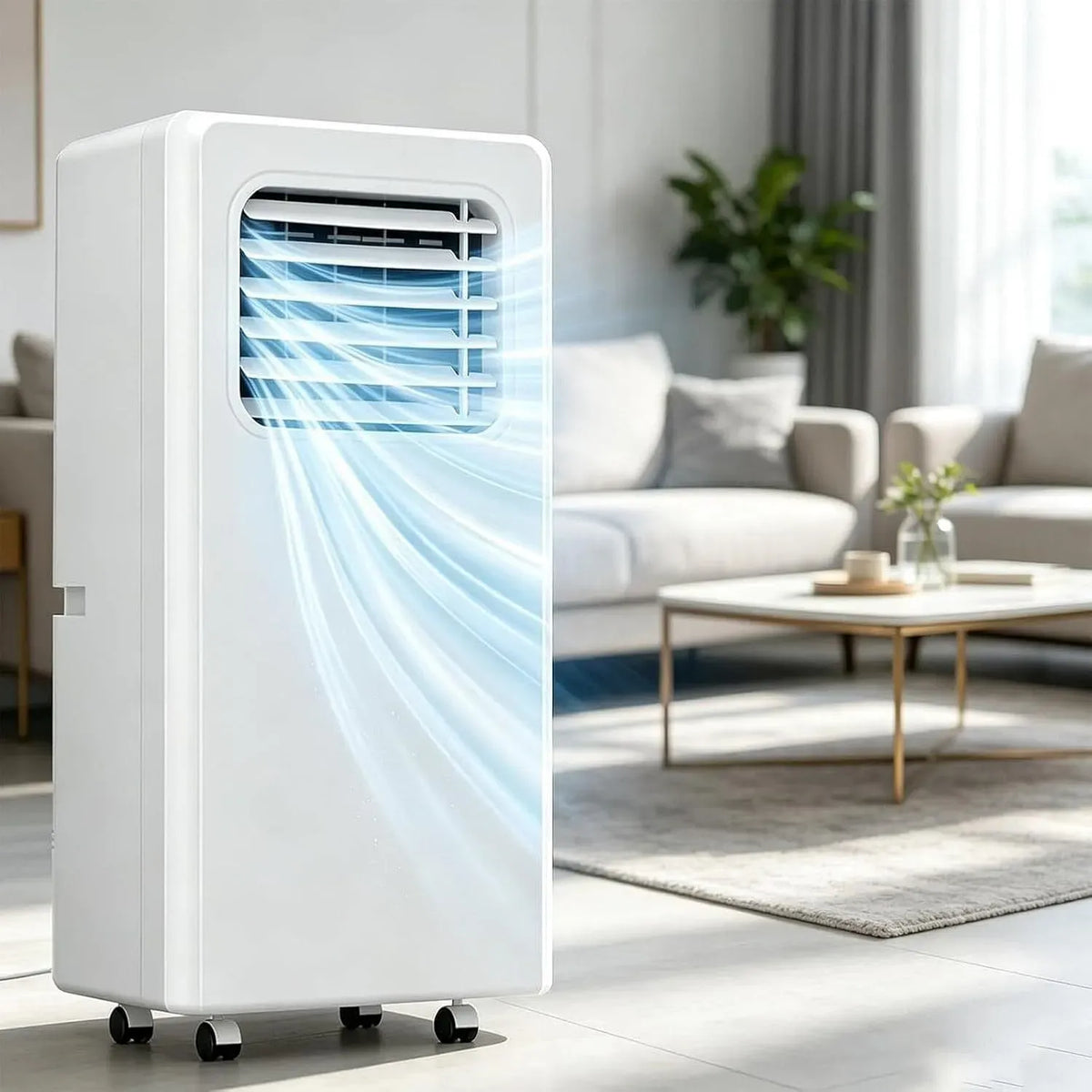 Condizionatore BTU 3 3-in-1, classe energetica A, portatile, timer, 12000