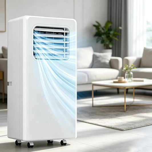 Condizionatore BTU 3 3-in-1, classe energetica A, portatile, timer, 12000