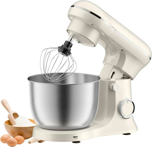 Robot da cucina, 5 L, 1500 W, Robot A 360, macchina da cucina, Da Cucina 1500W Agitazione ° Bassa Rumorosità Impastatrice Da 5L