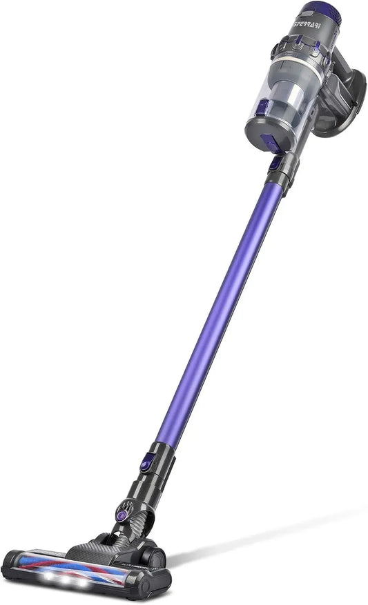 G3Ferrari G90023 Scopa Elettrica Ricaricabile, Viola, G3 Ferrari Stardust 22V G9002300, 120 W