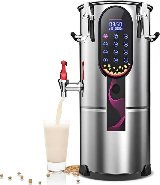 Macchina per latte, timer, acciaio inox, per latte di soia