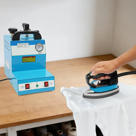 temperatura regolabile, per Ferro da stiro a vapore elettrico professionale con caldaia, volume di vapore e pressione per diversi tessuti, 900 W, per