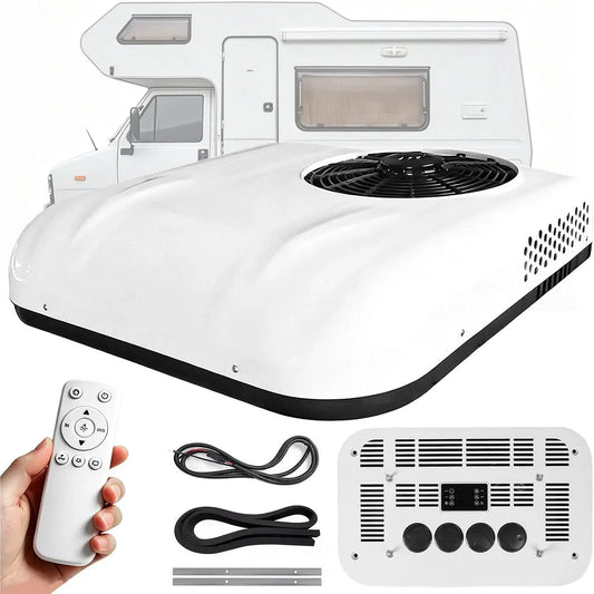 Condizionatore, 12 V, 50 dB, Inverter, Ultra-Silenzioso 50 Db, compressore Inverter