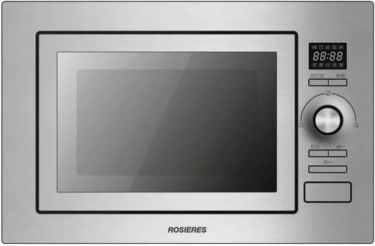 Forno a microonde, 28 L, 900 W, Rosieres L 900 RMG28/1IN, da incasso, acciaio inox