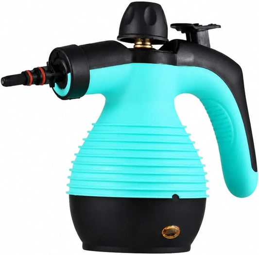 Pulitore a vapore 9PCS, 1050 W, vapore pressurizzato, portatile