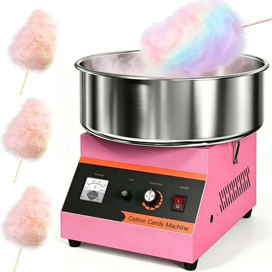 Candy macchina per zucchero, macchina zucchero filato, 1000 W, acciaio inox, per zucchero filato