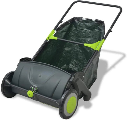 elettrica-142355 Attrezzatura motorizzata per Esterni, Spazzatrice, per Prato e Giardino, Spazza Erba 103 L