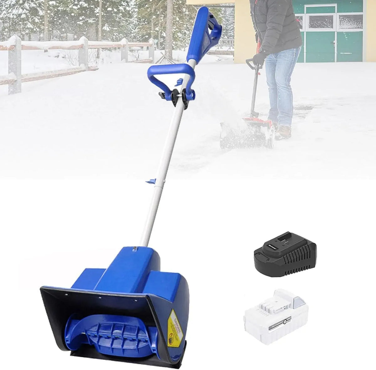 caricatore, batteria, batterie, macchina spazzaneve, 6 m, portatile, rimovibile, senza fili