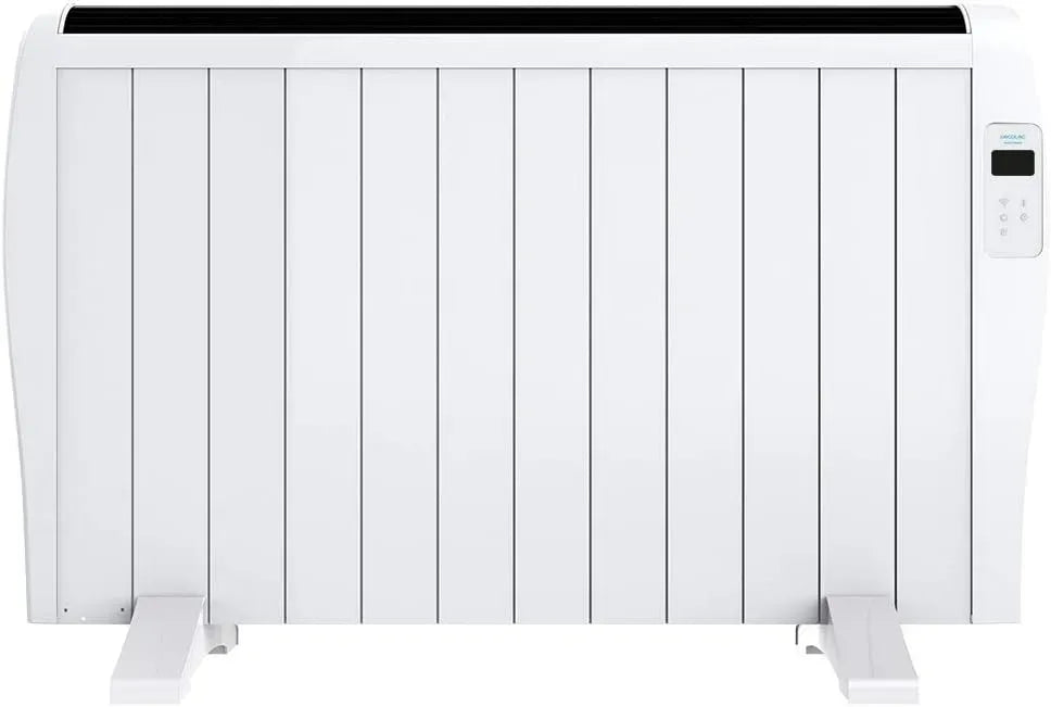 Cecotec Termoventilatore, 2000 W, timer, Wi-Fi, display LCD, 12 Elementi, Schermo LCD, Controllo Wifi
