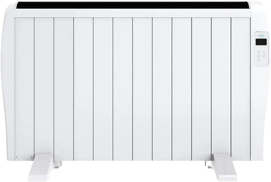 Cecotec Termoventilatore, 2000 W, timer, Wi-Fi, display LCD, 12 Elementi, Schermo LCD, Controllo Wifi