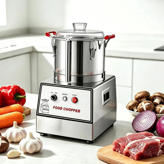 Robot da cucina 5L/7L/10L/15L, 15 L, 1400 W, professionale, acciaio inox, Acciaio 201
