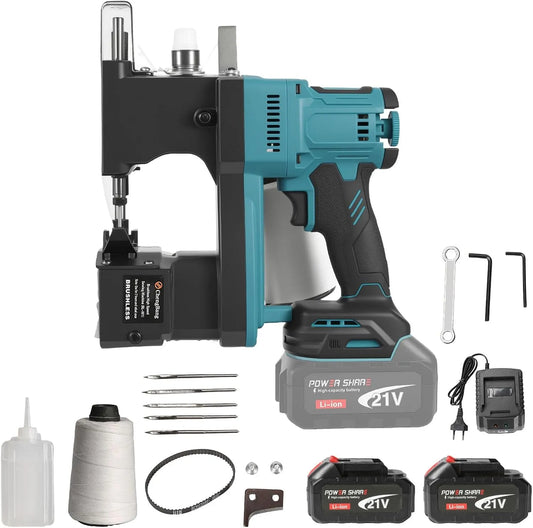 Makita Macchina da cucire, batteria, batterie, macchina per cucito elettrica, 18 V, 10 mm, 11 mm, portatile, per batterie Makita 18V