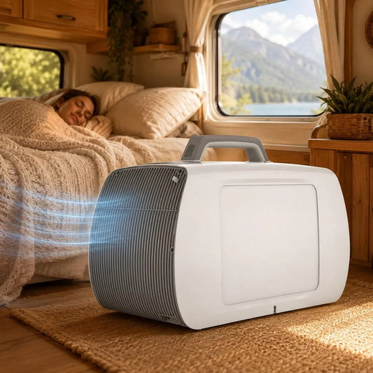 Condizionatore Indoor5500Btu, portatile, Climatizzatore Portatile Caldo/Freddo
