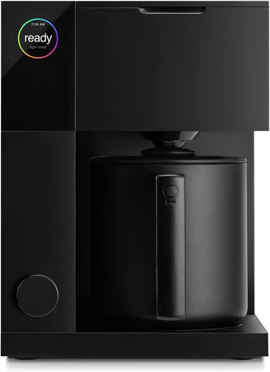 Macchina da caffè, ampio serbatoio, rimovibile, nero, Thermos per 10 tazze