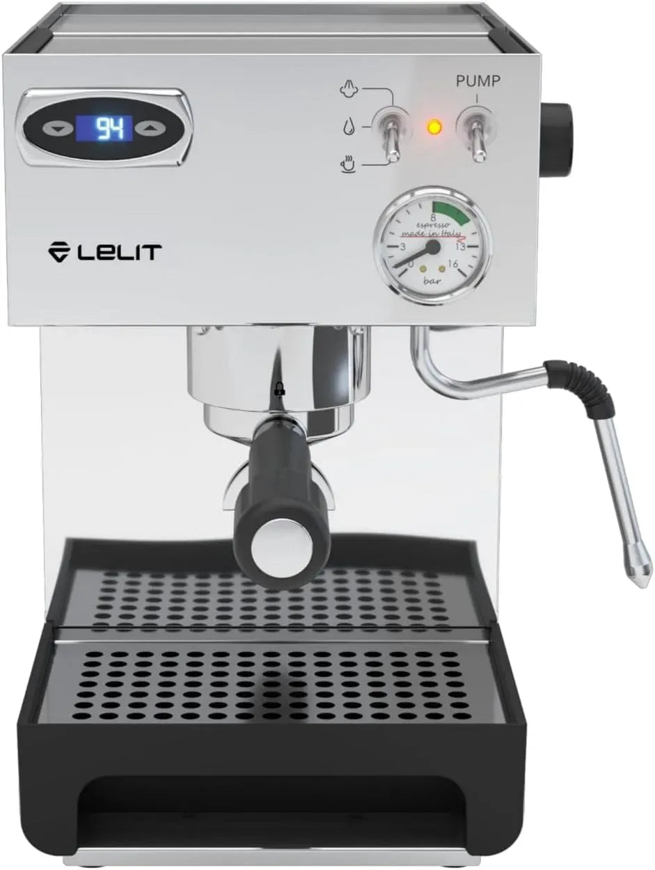 Macchina da caffè, 2.7 L, 1000 W, Lelit PL41TEM, acciaio inox, argento, Acciaio Inossidabile