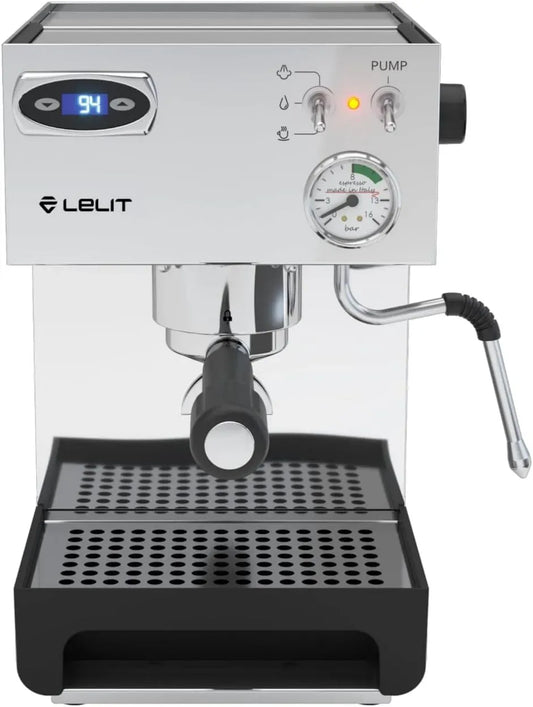 Macchina da caffè, 2.7 L, 1000 W, Lelit PL41TEM, acciaio inox, argento, Acciaio Inossidabile