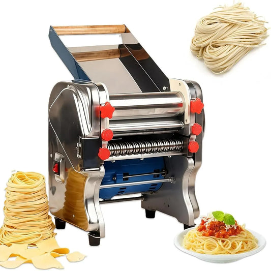 Macchina per pasta 0.1-20mm 240-Kneading, 750 W, macchina per tagliatelle, professionale, acciaio inox