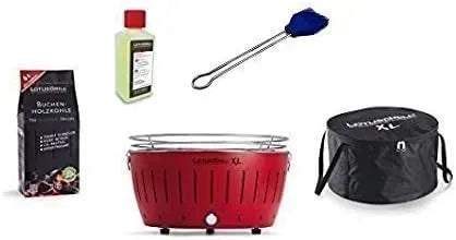 LotusGrill, barbecue, Borsa, 1 KG, 200 ml, rosso, legno
