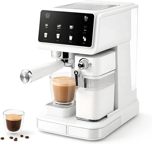 Montalatte, 1,5 L, 1350 W, cappuccinatore, ampio serbatoio, professionale, rimovibile