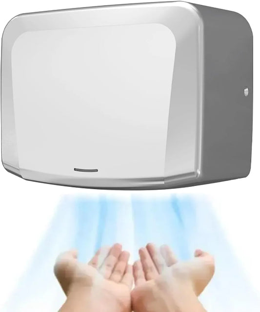 Asciugatrice, 1250 W, acciaio inox, Potenza di 1250 W E Asciugatura Rapida in 10 Secondi