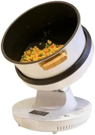 Pentola e padella, 26 cm, 8 L, 2000 W, rotazione automatica a 360°, capacità 8 l, 7 modalità di cottura