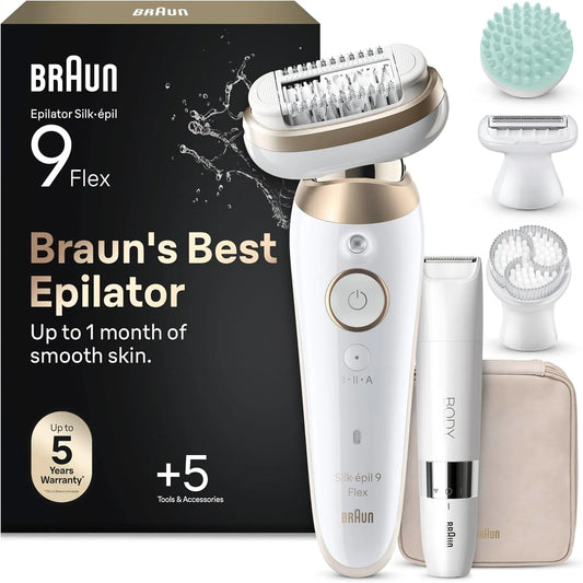 Braun Accessorio per elettrodomestico, effetto 3D, Silk-Épil 9 Flex Epilatore Elettrico Donna, 9-481 3d Oro
