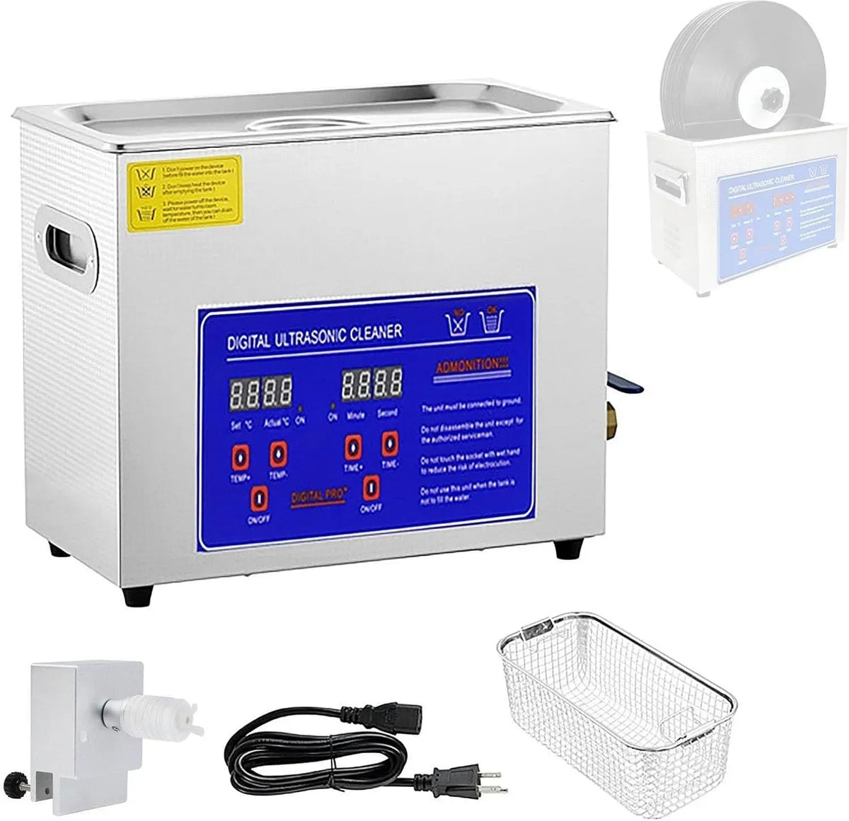 Macchina, 0 a 80 °C, professionale, per piastre
