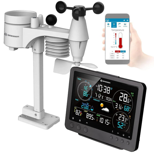 Stazione, sensore, stazione meteorologica wireless, Wi-Fi, professionale