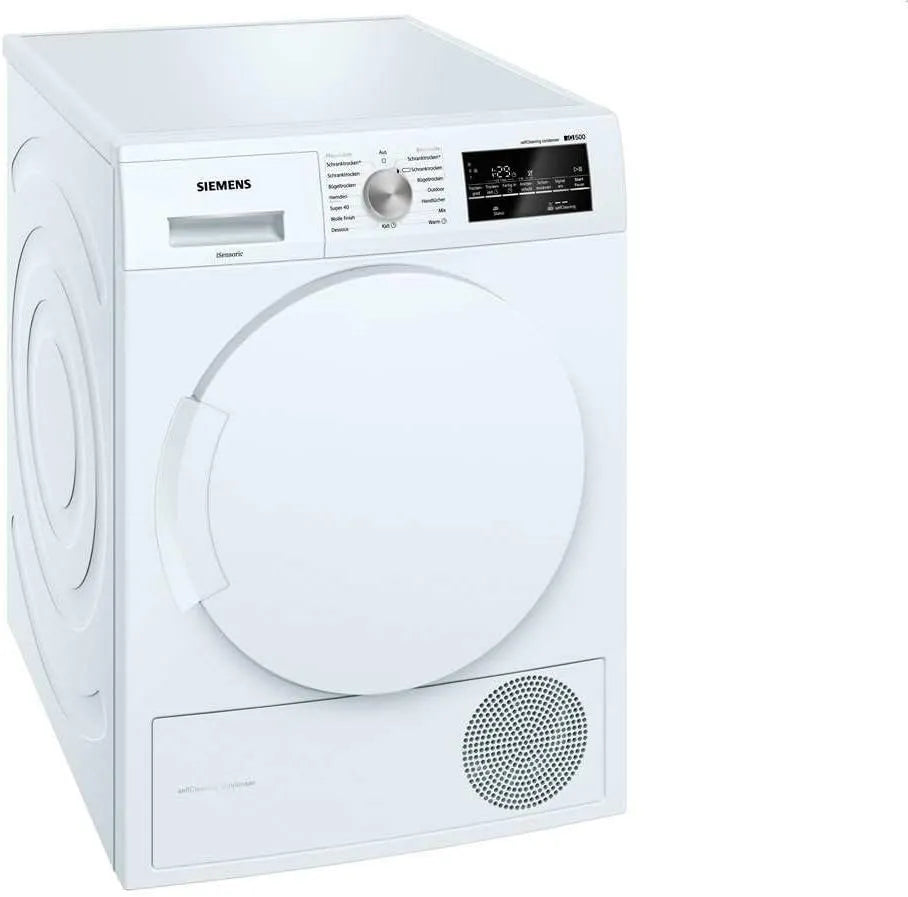 Siemens WT43W460 Asciugatrice, 7 kg, bianco, asciugabiancheria, Asciugatrice a pompa di calore/A++