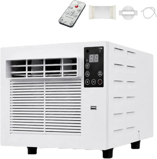 Condizionatore, 280 W, portatile, timer, Camper E Furgoni Camperizzati AC, Telecomando E Timer