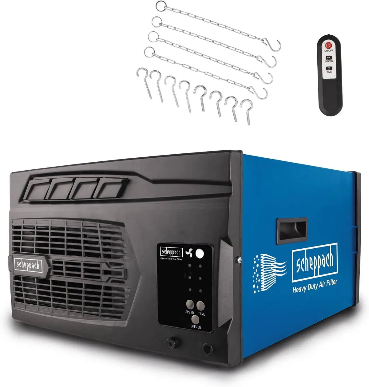 Scheppach HDA-14 Sistema di filtrazione dell'aria, 110W
